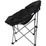 Multifunctionele Tuinstoel - Opvouwbaar - Zwart Oxford Materiaal