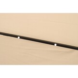 Luxe LED Tuinparasol 3m - Sfeervolle Verlichting - Beige Design