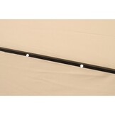 Grote Verstelbare Parasol met Zonne-LED - 300cm - Beige