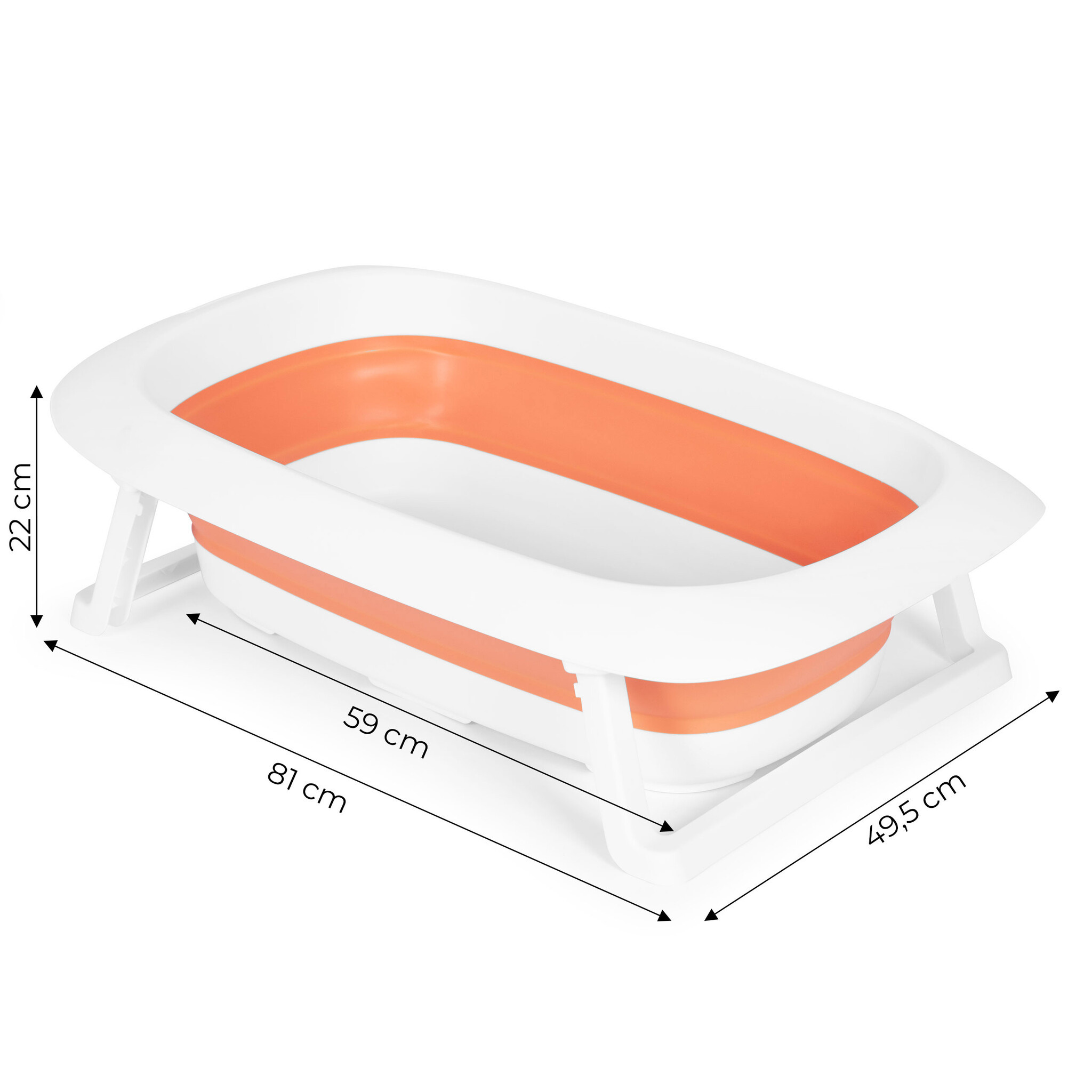 Veilig Babybad met Temperatuurindicator - Antislip Badkuip voor Baby's 0-12 maanden