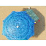 Tropische Design Parasol - Hawaiiaans Blauw - UV-werend - 180 cm