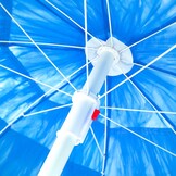 Tropische Design Parasol - Hawaiiaans Blauw - UV-werend - 180 cm