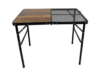 Verstelbare Tuintafel - Multifunctionele Vouwtafel - 90x60cm
