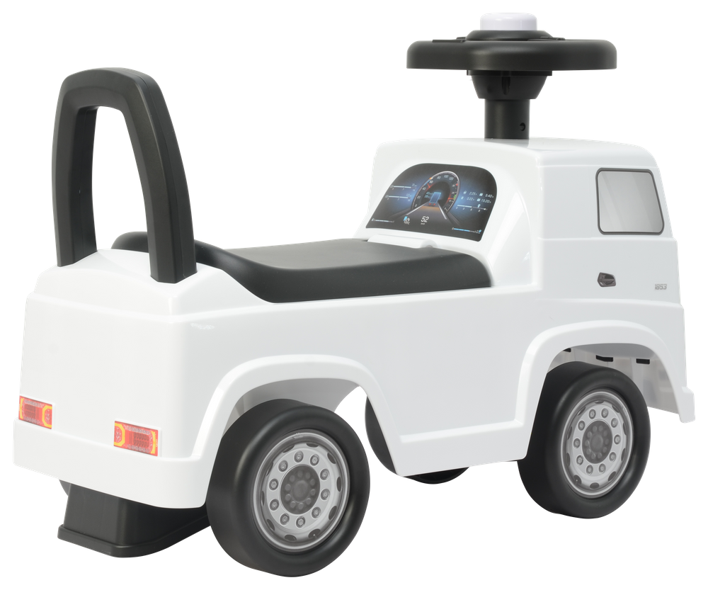 Premium Loopauto met Luxe Details - Wit Design - Tot 23kg