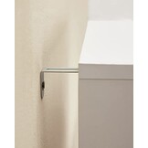 Vierkante Wandkast Wit - Ruime Opbergkast - 129,5 cm
