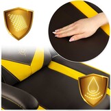 Ergonomische Bureaustoel Blitzcrank - Verstelbaar met Lendesteun - Zwart/Geel