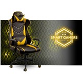 Professionele Gaming Stoel Blitzcrank - Met Schommelfunctie - Zwart-Geel Design