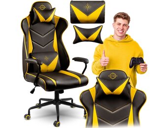 Comfortabele Game Bureaustoel Blitzcrank - Complete Set Met Kussens