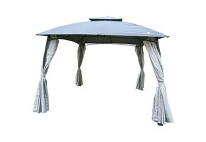 Luxe Tuinpaviljoen 3x3m - Permanente Overkapping met UV-Bescherming