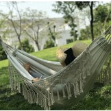 Luxe Relaxhangmat - Boho Stijl - Extra Breed 80 cm