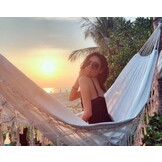 Authentieke Boho Hangmat - Handgemaakt Macramé - Natuurwit