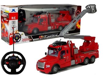 Brandweerauto speelgoed - op afstand bestuurbaar - hoge kwaliteit - duurzaam
