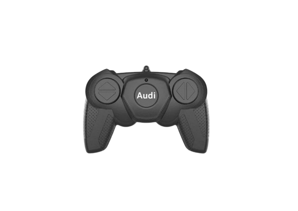 Bestuurbare auto - Audi R8 - wit - 18x5x8 cm - luxe sportwagen