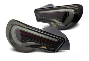 E4-Gekeurde LED Achterlichten geschikt voor Toyota GT86 - Smoke Uitvoering 2012-2021