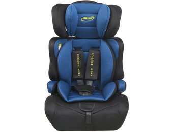 Universele Autostoel - Past in Elke Auto - 76-150 cm - 3-Punts Gordels - Blauw