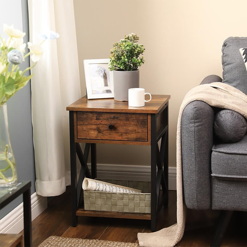 Multifunctioneel Kastje - Industrieel Design - Met Lade