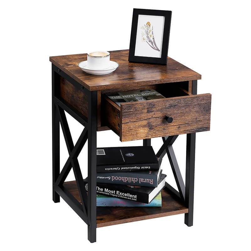 Multifunctioneel Kastje - Industrieel Design - Met Lade