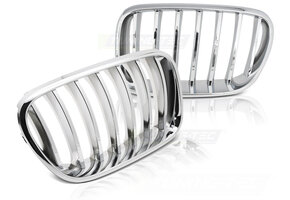 Premium Chroom Frontgrille geschikt voor BMW X3 F25 - Luxe Upgrade 2010-2014
