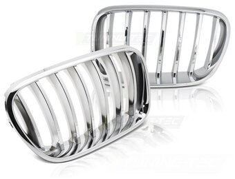 Chromen Voorbumper Grille BMW X3 F25 | Past op 2010-2014 Model
