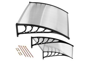 Deurluifel Compleet Pakket - Zelf Monteren - 95,5 x 153 cm - Inclusief Bevestigingsmateriaal