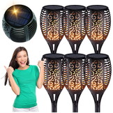 Duurzame Solar Tuinfakkel met Automatische Schemersensor - 53cm