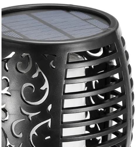 LED Tuinfakkel met Vlameffect - Sfeervolle Tuinverlichting op Zonne-energie