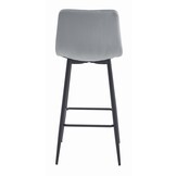 Hoge Barkrukken Set van 3 - Zithoogte 76cm - Comfortabele Rugleuning