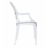 Lichte Transparante Eetkamerstoelen - Ruimtelijk Effect - Set van 2