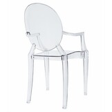 Klassiek-Modern Design Stoelen - Transparant - Ergonomisch - 2 stuks