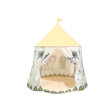 Scandinavische Tipi Kindertent Beige - Decoratieve Speeltent 123 cm
