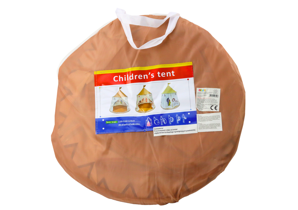 CE-Gecertificeerde Tipi Kindertent - Duurzame Speeltent 123 cm