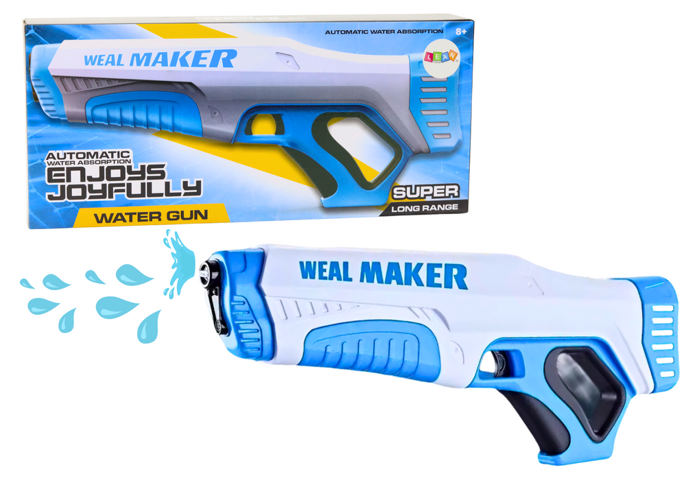 Automatisch Waterpistool met 7.4V Batterij - Groot Bereik - Blauw