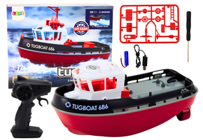 Professionele RC Modelboot 1:72 - 2.4GHz Precisiebesturing