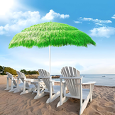 Multifunctionele UV-parasol - Strand, Tuin & Camping - Met Grondanker