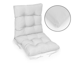 Extra Comfortabel Tuinkussen XL | Grijs 52x52 cm | Weerbestendig