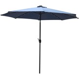 Sfeervolle Tuinparasol XL - LED Verlichting - Perfect voor Tuinfeesten