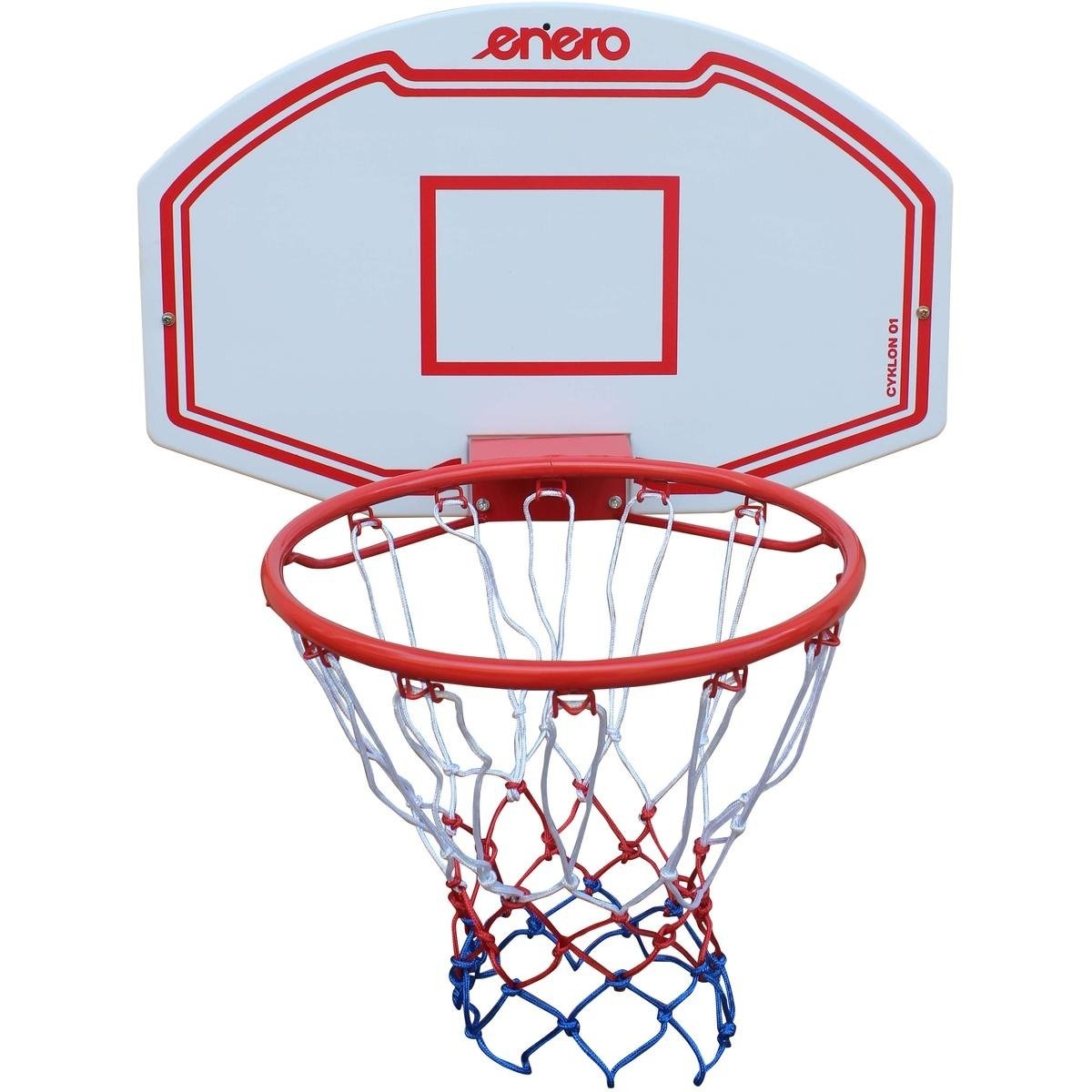 Professioneel Basketbalbord 71x45 cm - HDPE Constructie - Compleet met Ring en Net