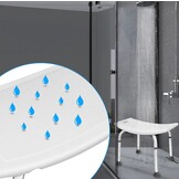 Stabiele Douche Zitvoorziening - Anti-slip - Ergonomisch Ontwerp