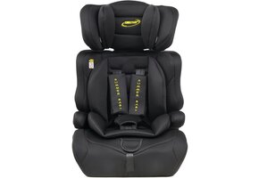 Universele Autostoel - Past in Elke Auto - 76-150 cm - Zwart