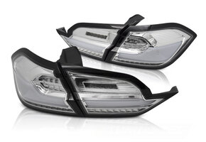 LED Achterlichten Set geschikt voor Ford Fiesta MK8 - Dynamisch Knipperlicht - Chroom Design