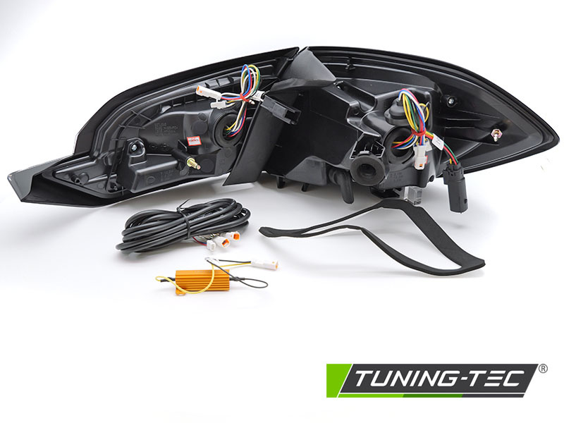 LED Achterlichten Set geschikt voor Ford Fiesta MK8 - Dynamisch Knipperlicht - Chroom Design