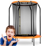 Kinder Springtrampoline met Net - Ontwikkeling & Speelplezier - 152cm