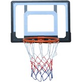 Verstelbaar Basketbalbord voor Thuis - Binnen/Buiten - Compleet Systeem met Net