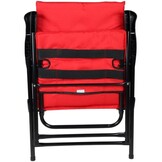 Design Tuinstoel Terracotta - Moderne Inklapbare Loungestoel met Kussen