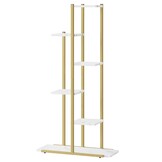 Design Plantenetagère - Marmer & Goud - 6 Niveaus voor Kamerplanten