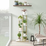 Design Plantenetagère - Marmer & Goud - 6 Niveaus voor Kamerplanten