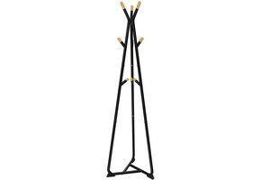 Design Kledingrek Zwart/Beukenhout - Scandinavische Stijl - 172 cm