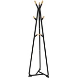 Duurzaam Kledingrek Beukenhout - Stabiel Metalen Frame - 172cm