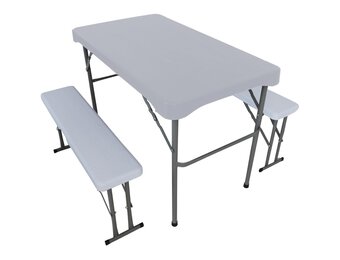 Ruimtebesparende Tuinset 3-delig - Inklapbaar Design - Compact Opbergbaar