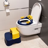 2-in-1 Toiletverkleiner met Opstapje - Ook voor Wastafel Geschikt